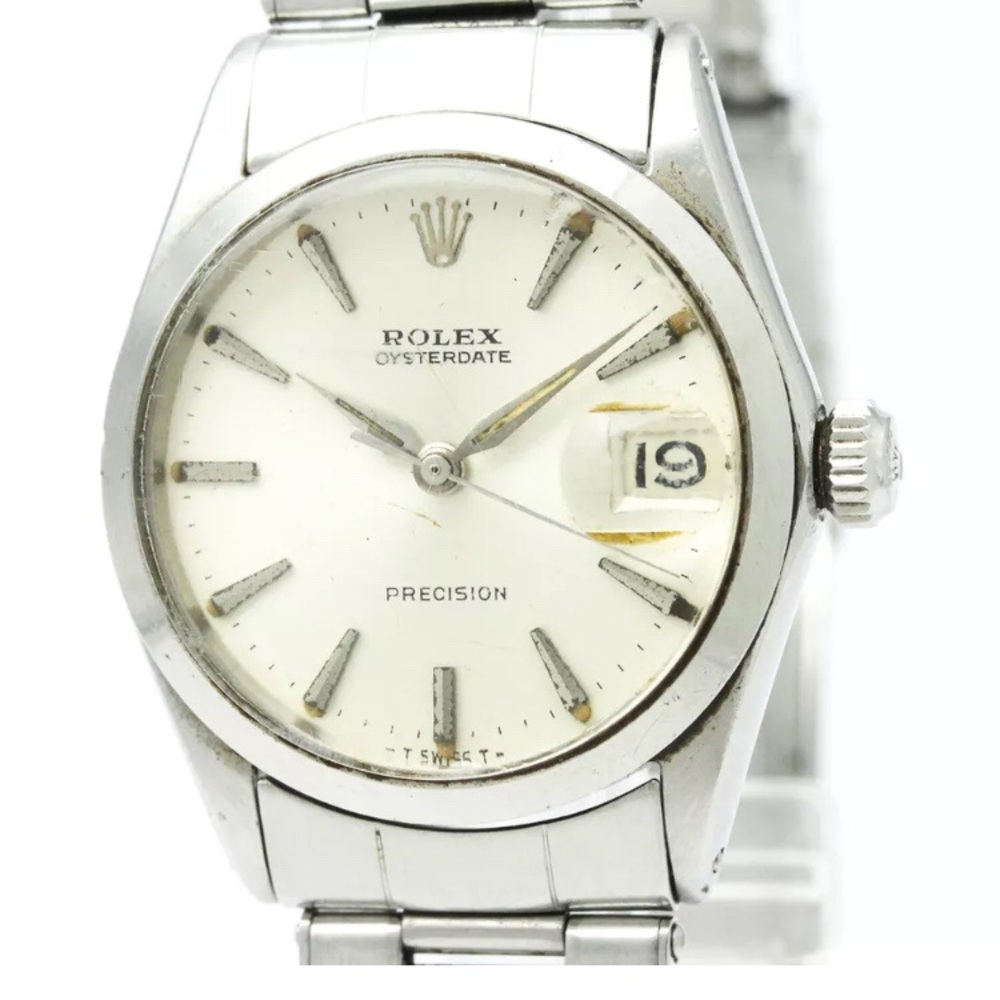 Rolex Oyster date Precision stainless steel watch